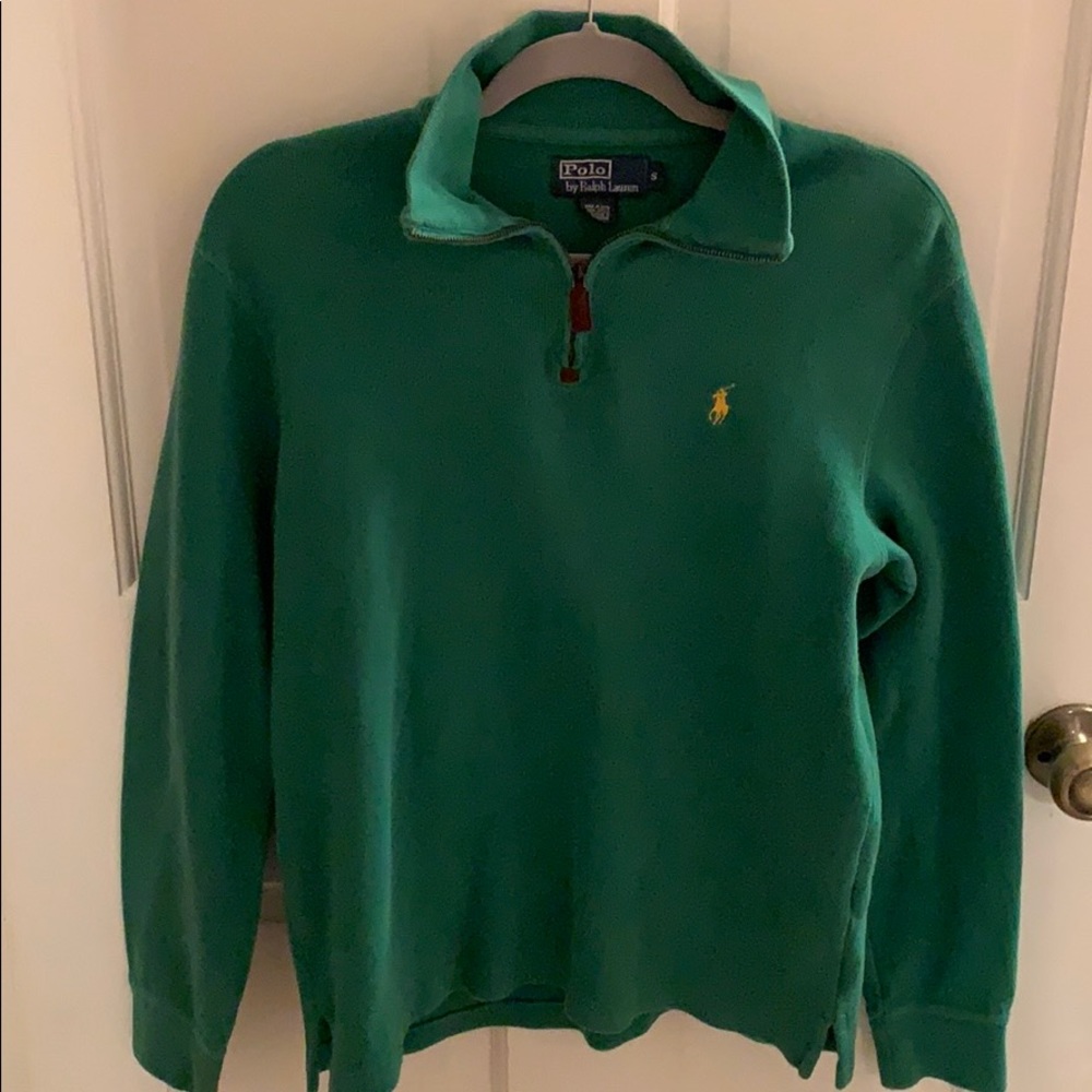 Polo by Ralph Lauren green quarter zip